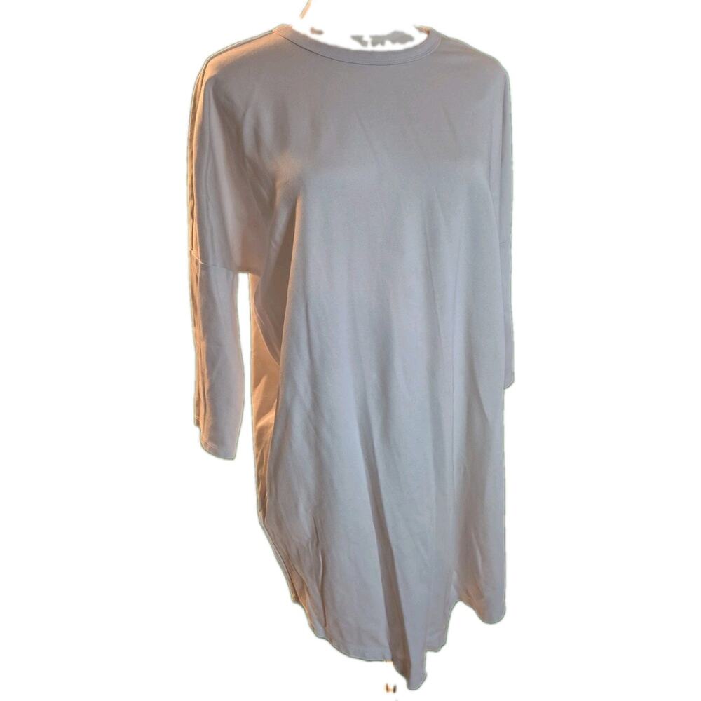 Pomander Place Tuckernuck Shirt Dress M/L Sue Mini Oversized Dolman Off White